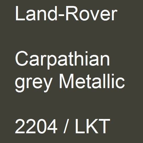 Land-Rover, Carpathian grey Metallic, 2204 / LKT.